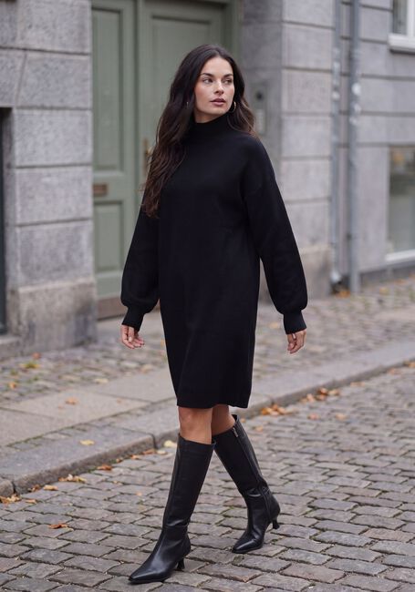 MSCH COPENHAGEN Robe midi MSCHMERCY EAST M DRESS en noir - large