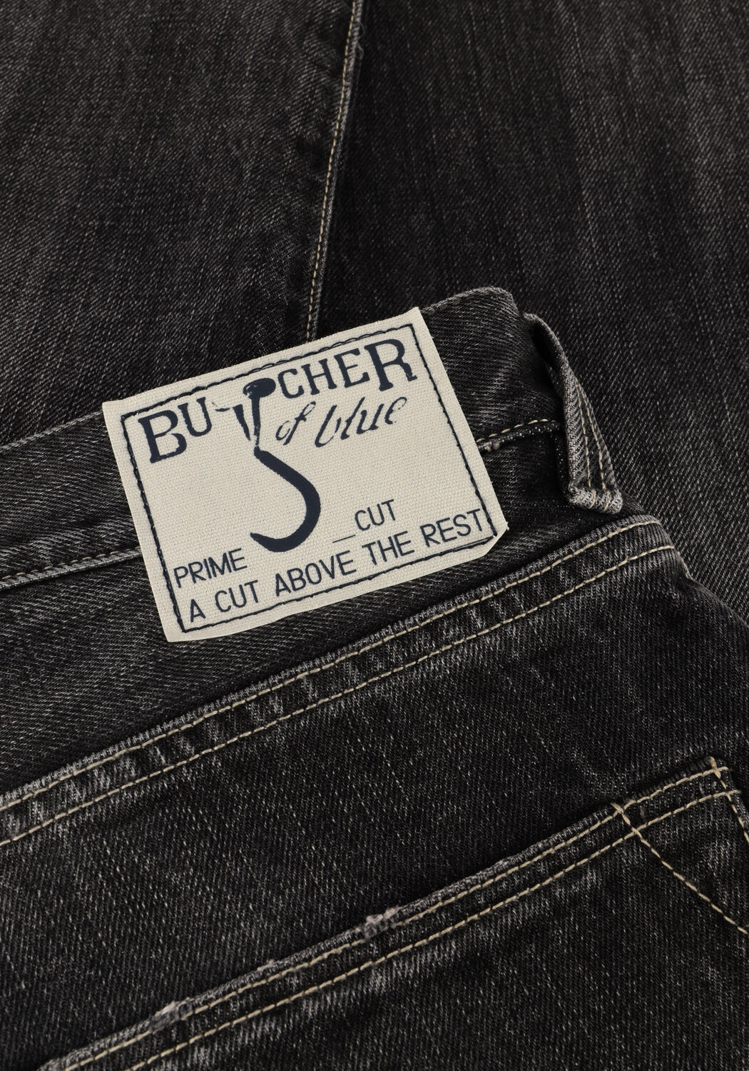 BUTCHER OF BLUE Straight leg jeans STOCKTON STRAIGHT DUSK DENIM en noir - large