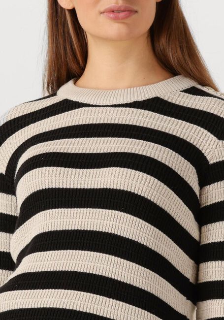 Beige Y.A.S. Trui YASSIRONI LS KNIT PULLOVER S. - large
