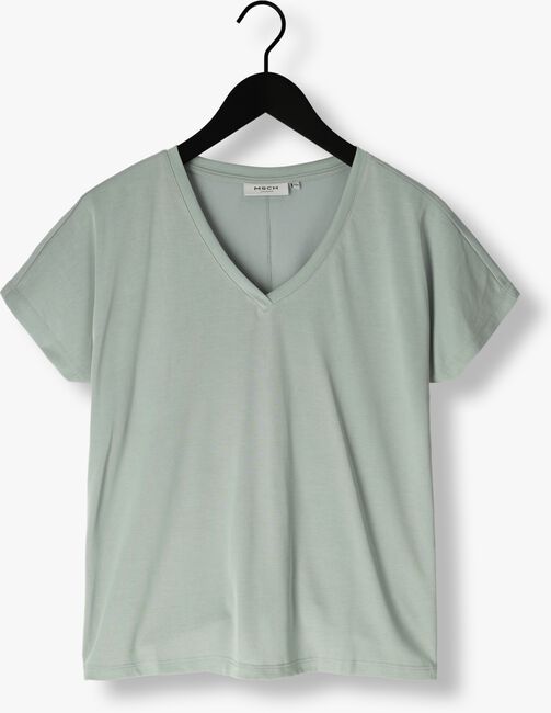 MSCH COPENHAGEN T-shirt MSCHFENYA MODAL V NECK TEE en vert - large