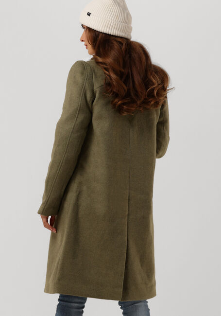 Groene Y.A.S. Mantel YASESSIO WOOL MIX COAT - large
