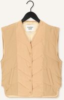 Zand ANOTHER LABEL Bodywarmer EIRA VEST Zand ANOTHER LABEL Bodywarmer EIRA VEST - medium