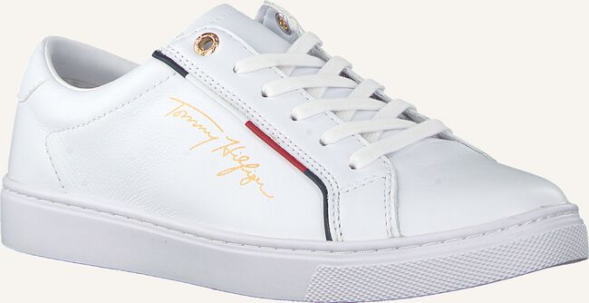 Witte TOMMY HILFIGER Sneakers SIGNATURE Witte TOMMY HILFIGER Sneakers SIGNATURE - large