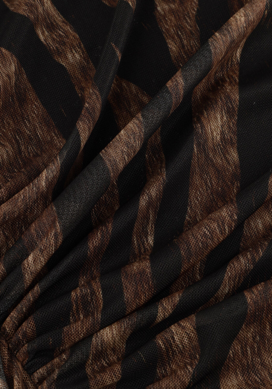 ACCESS Robe midi D54-3352-0006 en marron - large