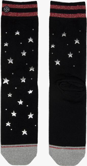 XPOOOS Chaussettes XMAS SHINY STARS en noir - large