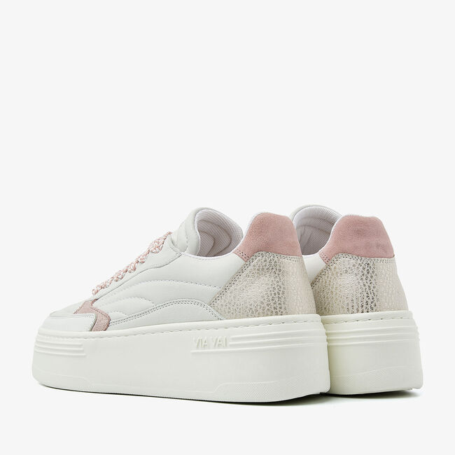 VIA VAI Baskets basses ISA JOSIE en rose - large