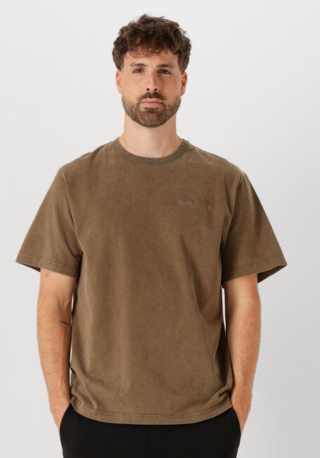 FORÉT T-shirt OAK FADED WASH T-SHIRT en marron - large