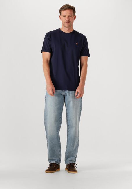 Donkerblauwe LES DEUX T-shirt NORREGAARD T-SHIRT - large
