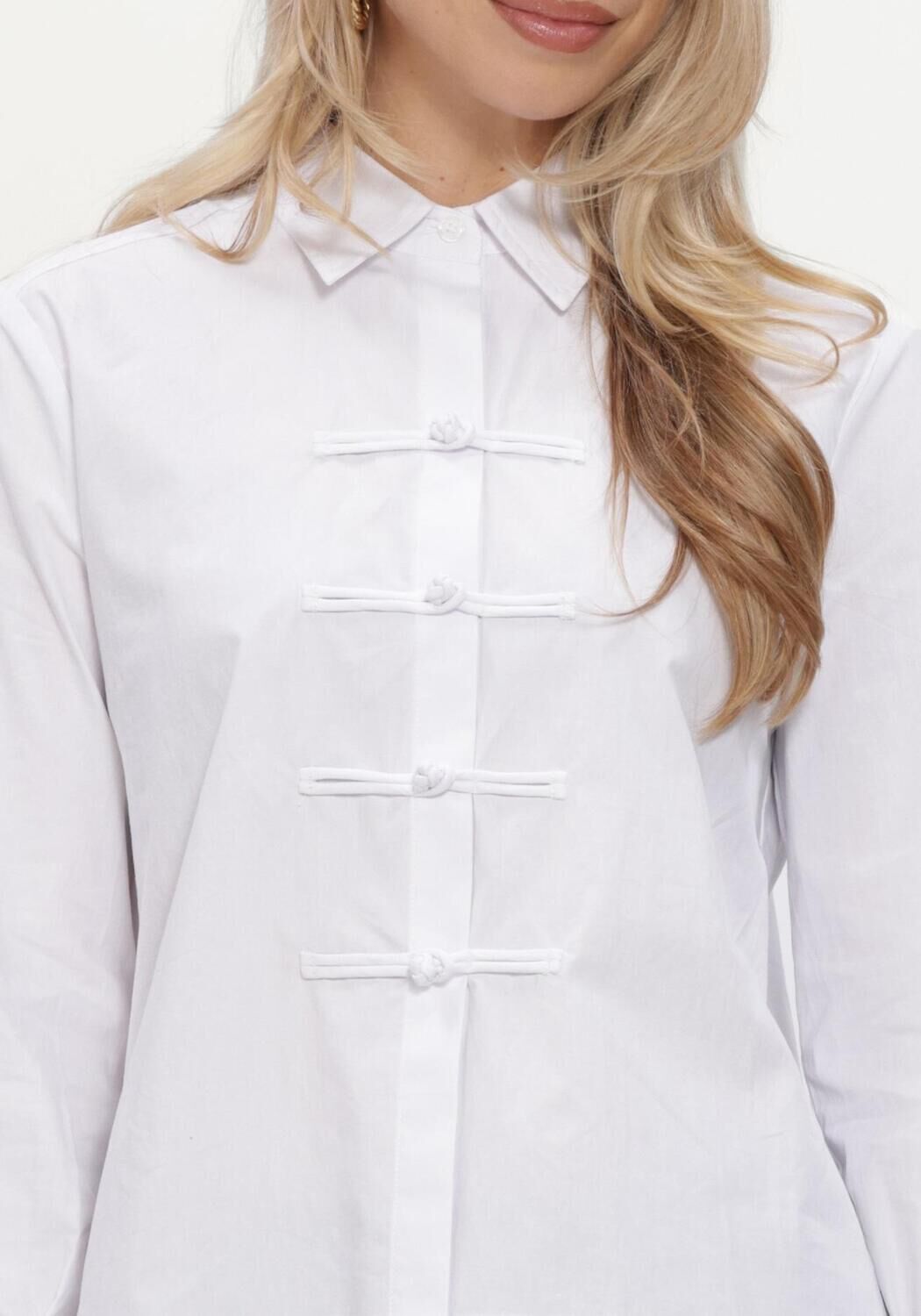 NEO NOIR CAM POPLIN SHIRT Blouses en blanc - large