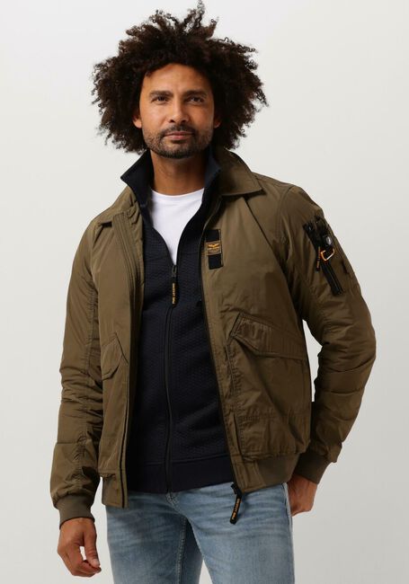 Donkergroene PME LEGEND Jack BOMBER JACKET GLAZER FLIGHTER - large