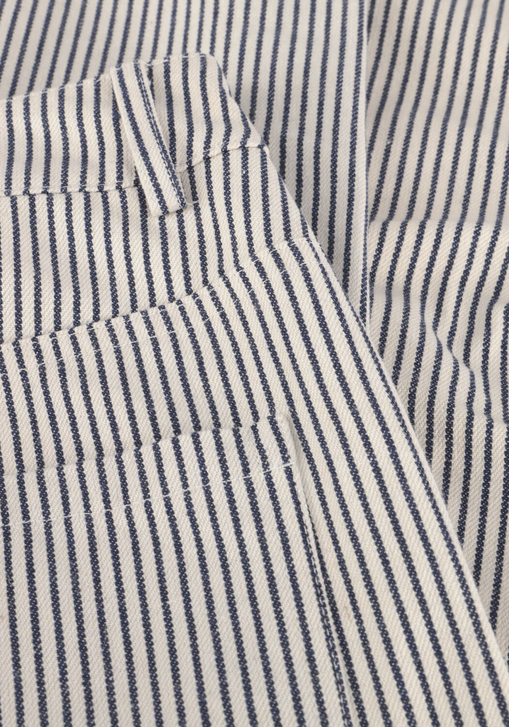 COLOURFUL REBEL Straight leg jeans KENSI STRIPED WORKER PANTS en bleu - large