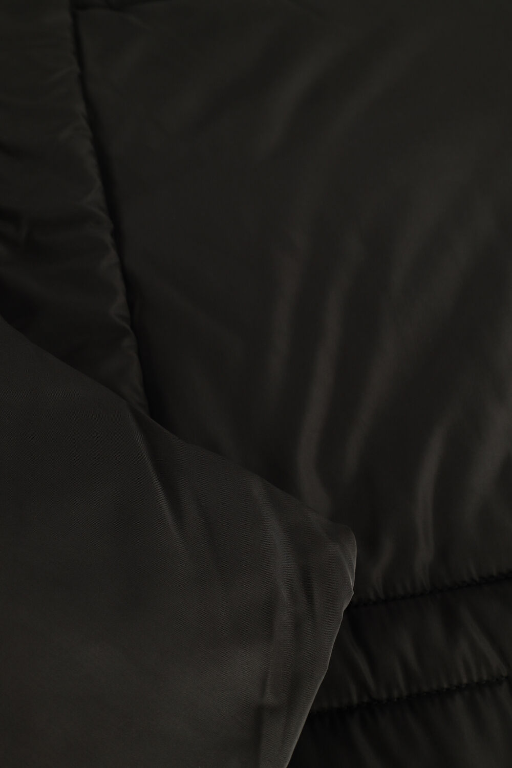 Zwarte SECOND FEMALE Gewatteerde jas BUFF COAT - large