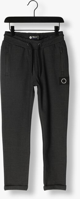 Zwarte RELLIX Pantalon JOG PANTS CHECK ZIP - large