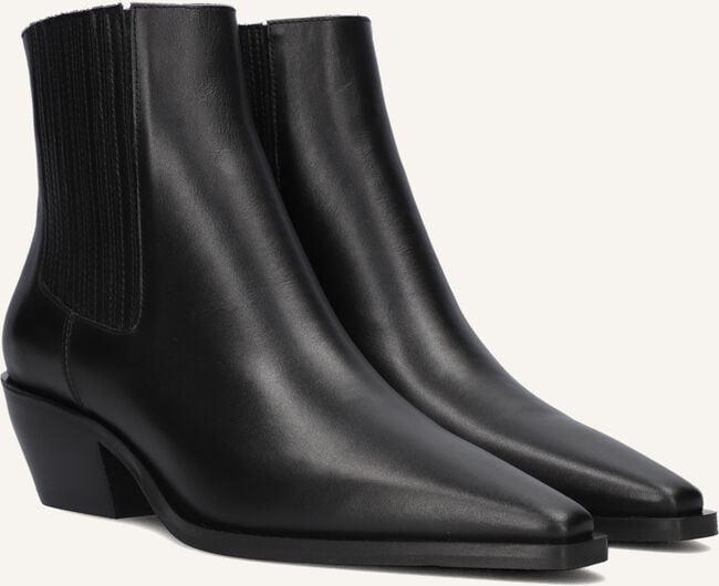 Zwarte NOTRE-V Enkellaarsjes KIRA Zwarte NOTRE-V Enkellaarsjes KIRA - large