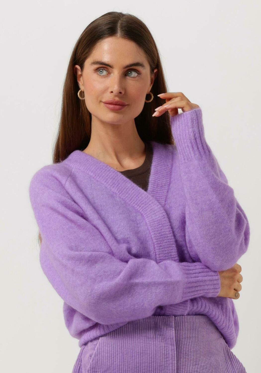 Brook knit boxy cardigan shop