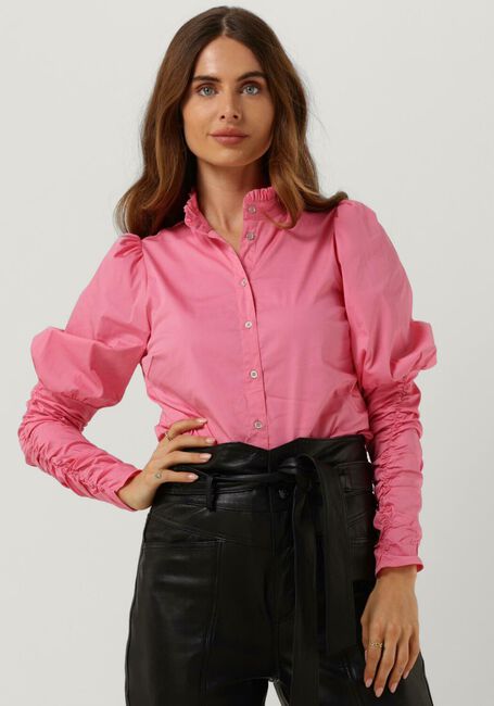 Roze CO'COUTURE Blouse SANDY POPLIN PUFF SHIRT - large