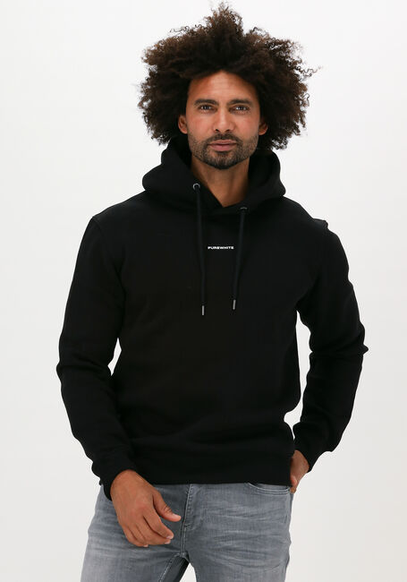 PUREWHITE Chandail PURE LOGO HOODIE en noir - large