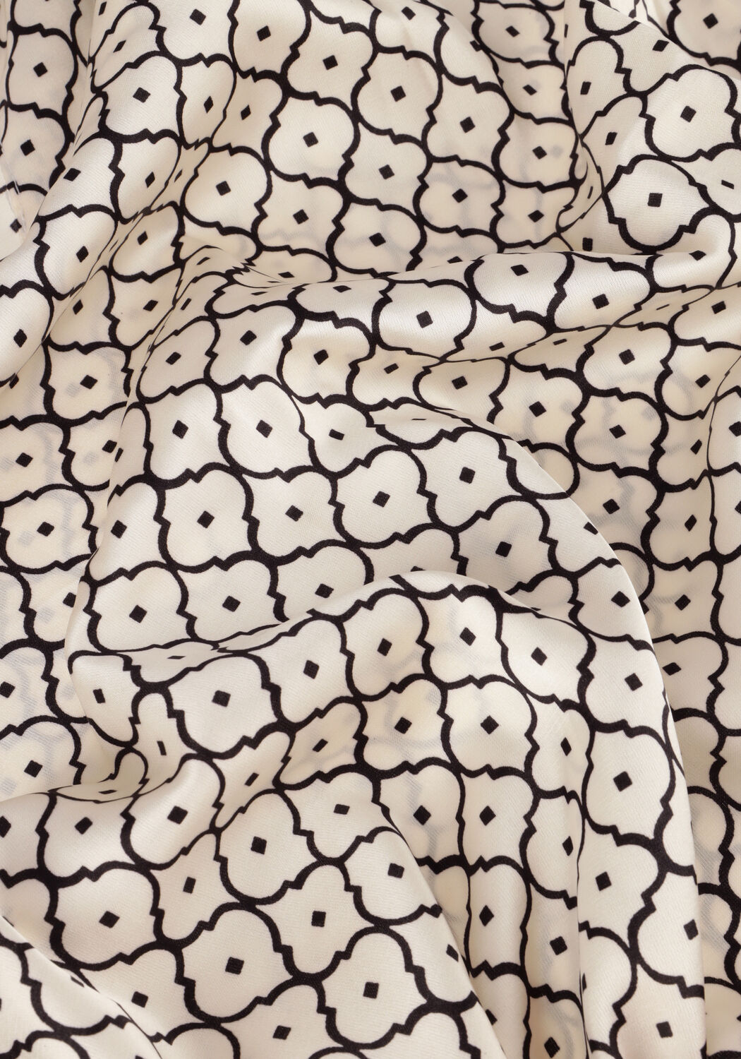 Ecru NEO NOIR  STONE MOROCCAN TILE BLOUSE - large