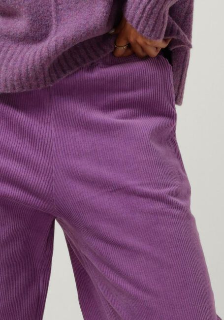 CIRCLE OF TRUST Pantalon LOIS WIDE LEG RIB en violet - large