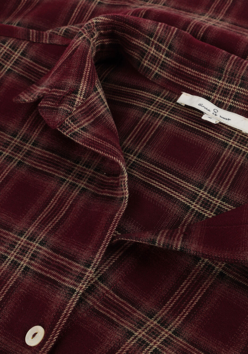 Bordeaux CIRCLE OF TRUST  DREW BLOUSE - large