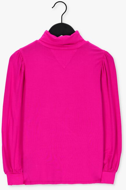 TOMMY HILFIGER  TURTLE NECK KNIT TOP L/S Fuchsia - large