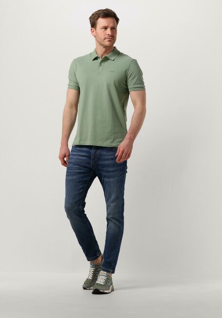 BOSS BLACK Polo PALLAS en vert - large