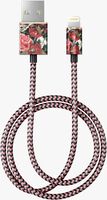 Roze IDEAL OF SWEDEN Oplaadkabel FASHION CABLE 1M - medium