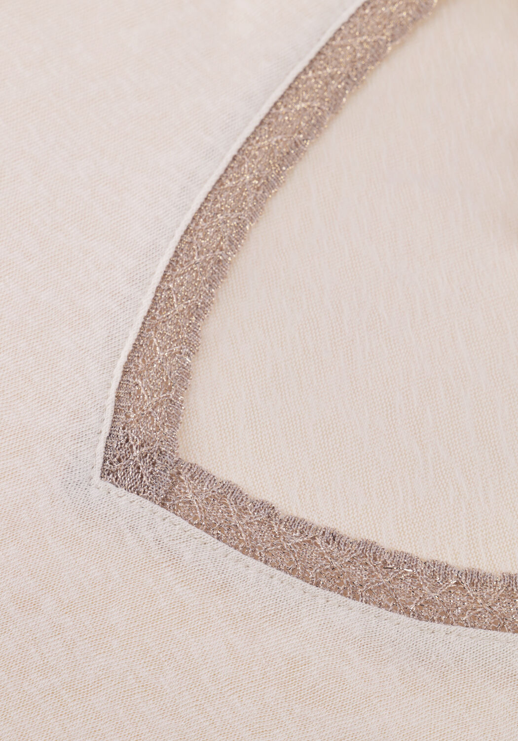 GRACE & MILA T-shirt SS2617003 en beige - large