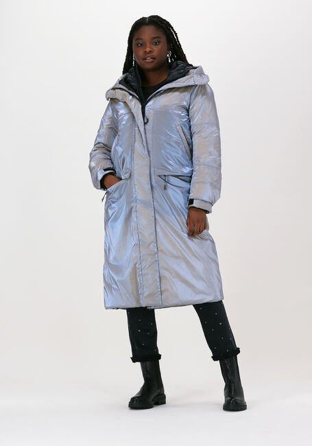 KRAKATAU Veste matelassé QW324 en argent - large