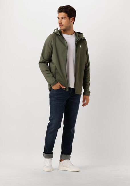 Groene PEAK PERFORMANCE Vest M RIDE ZIP HOOD - large