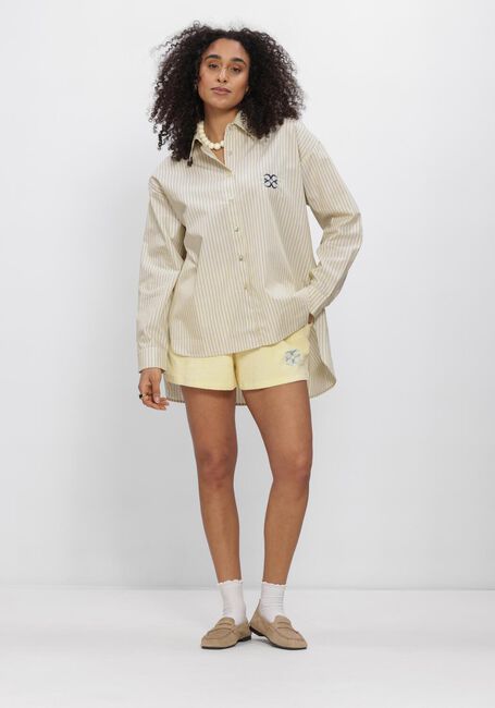 COUCOU Pantalon courts JACKIE SHORT en jaune - large