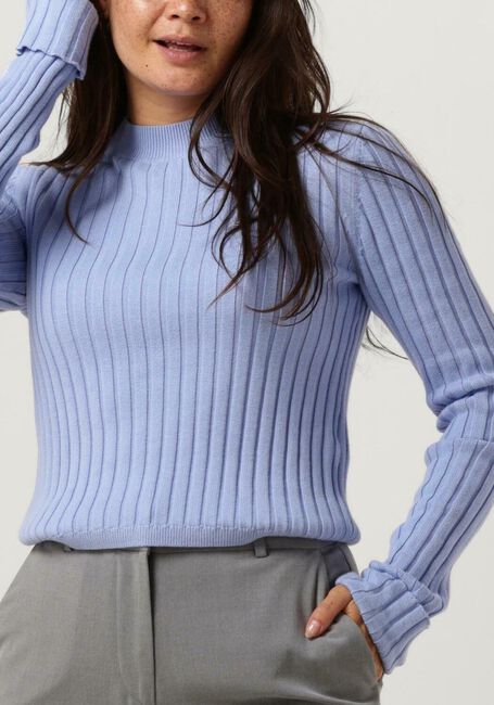 Lichtblauwe TOMMY JEANS Trui BXY RIB SWEATER - large