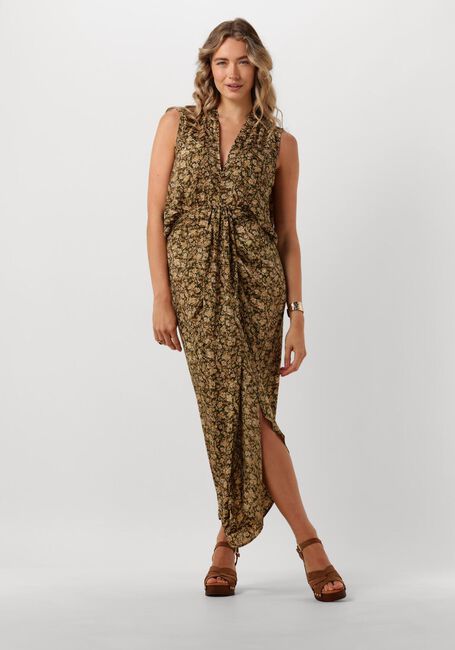 SISSEL EDELBO Robe midi UNO LONG DRESS en bleu - large