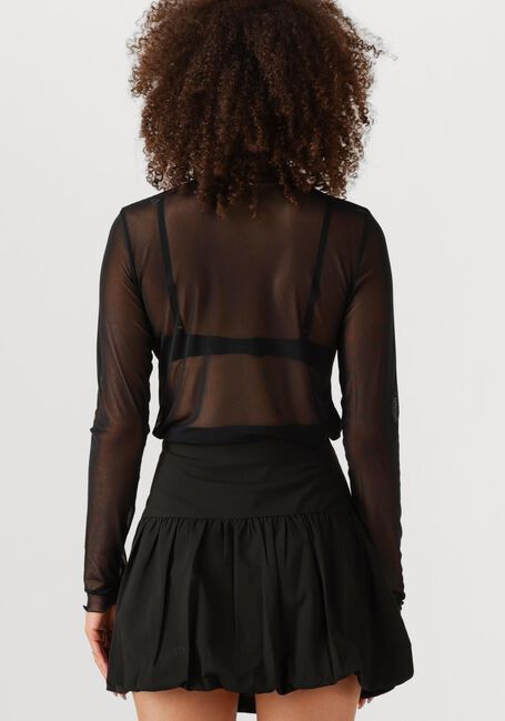 OBJECT Haut OBJNELA LS O-NECK MESH TOP REP en noir - large