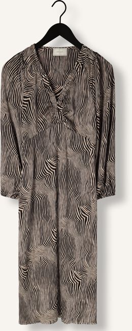 Zwarte NEO NOIR Midi jurk ISOABEL FLOATING WAVE DRESS Zwarte NEO NOIR Midi jurk ISOABEL FLOATING WAVE DRESS - large