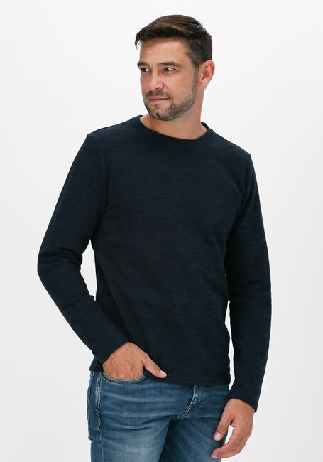 Donkerblauwe ANERKJENDT Trui AKSAIL SWEAT - large