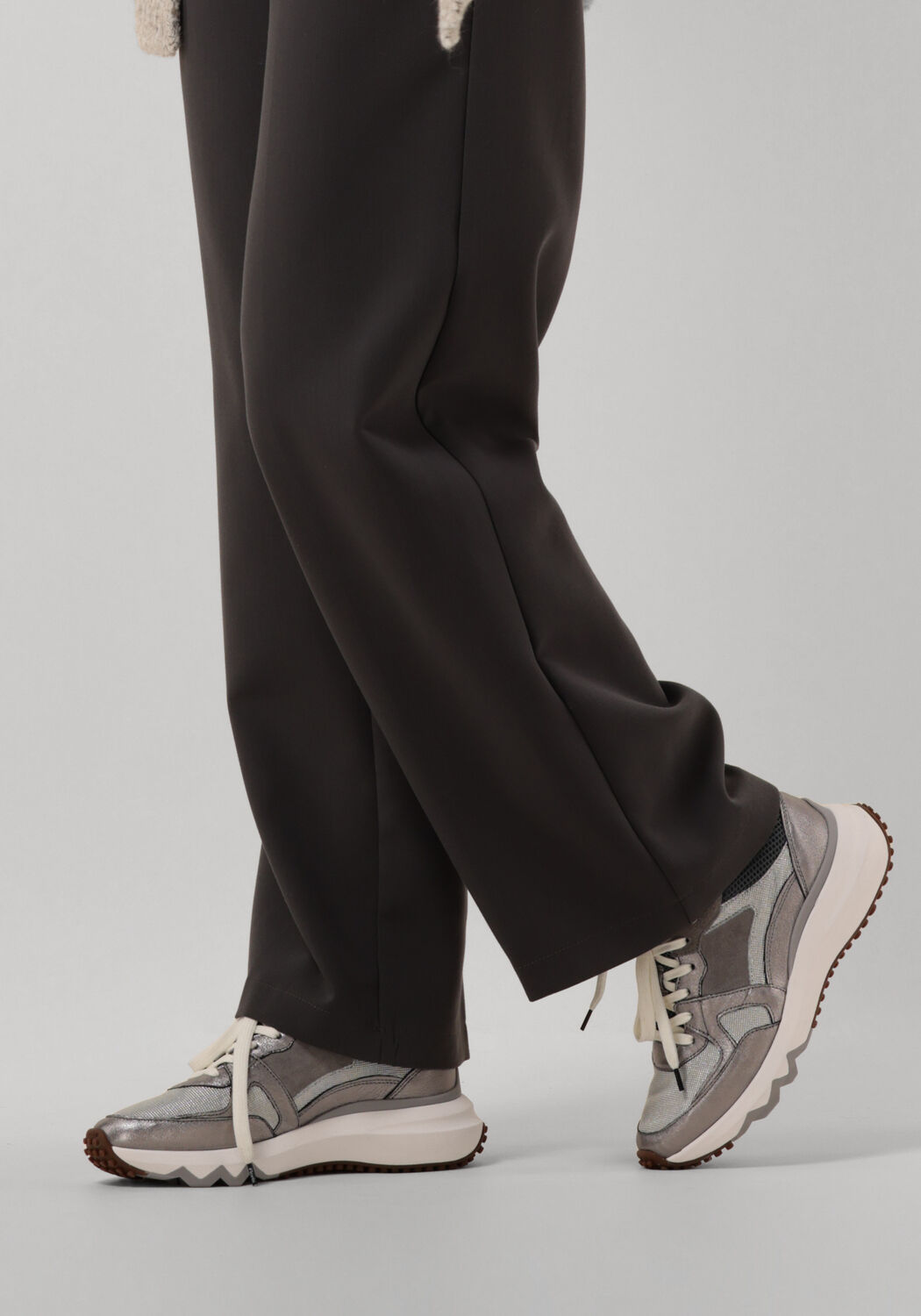 Zilveren FLORIS VAN BOMMEL Sneakers SFW-10111 - large