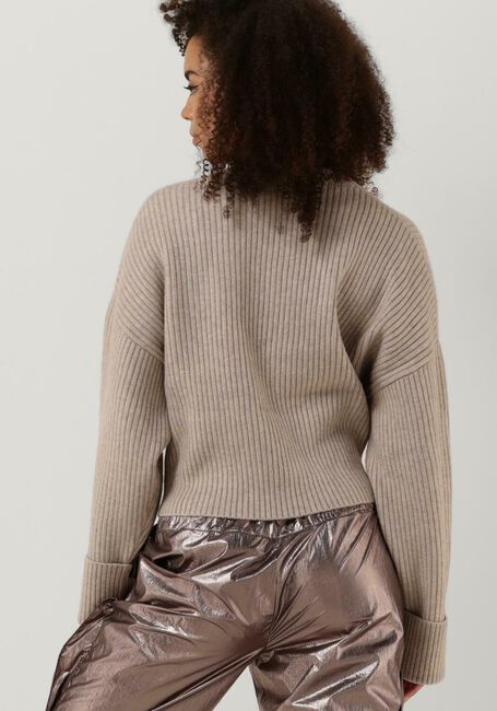 CO'COUTURE Pull ROW BOX KNIT O-KNIT Sable - large