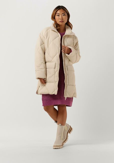 SELECTED FEMME Veste matelassé HEIDI PUFFER JACKET Sable - large