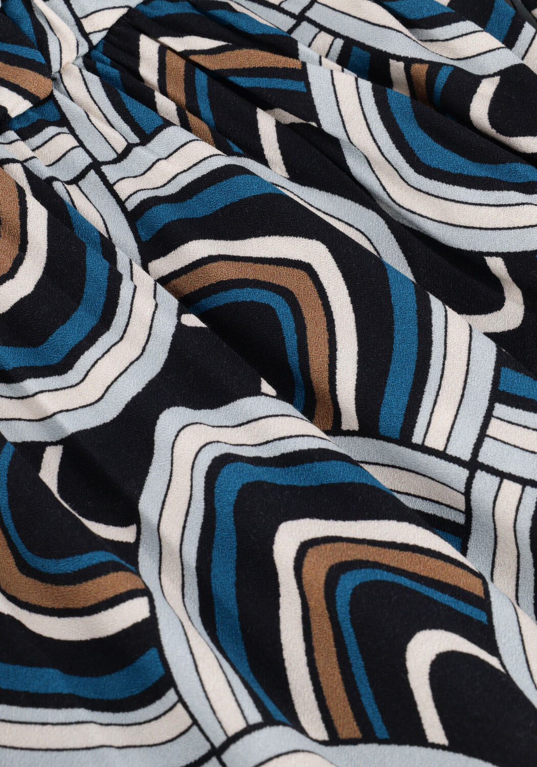 DEA KUDIBAL Robe maxi ADINA (V) - DRESS WITH RUFFLE DETAILS en bleu - large