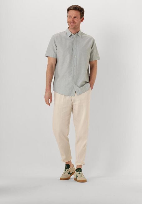 Groene SELECTED HOMME Casual overhemd SLHREG-SUN SHIRT SS NOOS - large