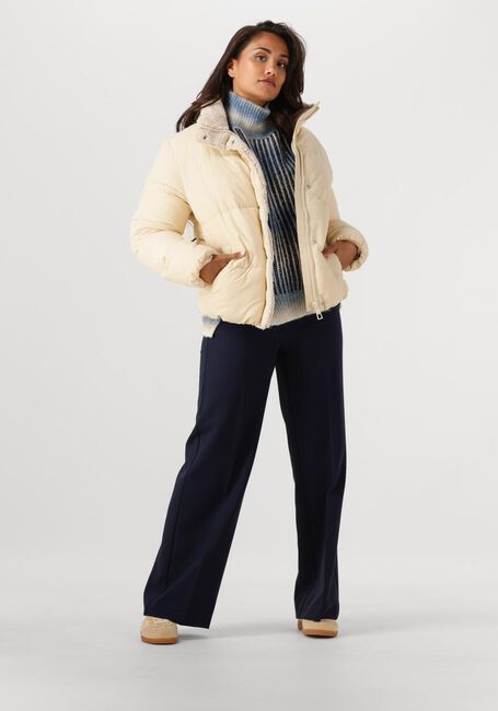 Blauwe ANOTHER LABEL Gewatteerde jas AL MILLE TEDDY JACKET - large