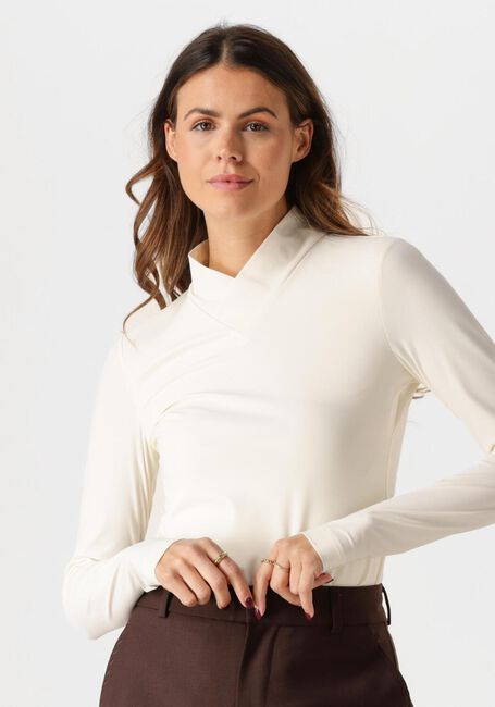 VANILIA Haut TRICOT CROSSCOL en beige - large