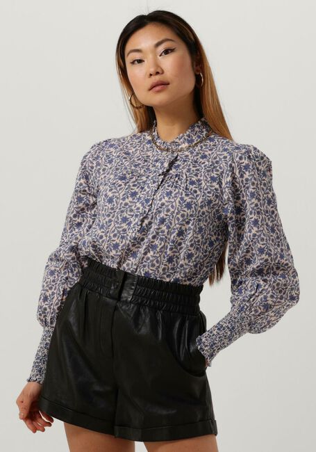 NEO NOIR KARINA BOTANICAL BLOUSE Blouses en bleu - large