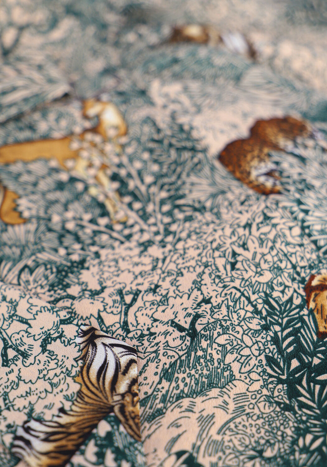 Zwarte SUMMUM  TOP PRINT ANIMALS - large