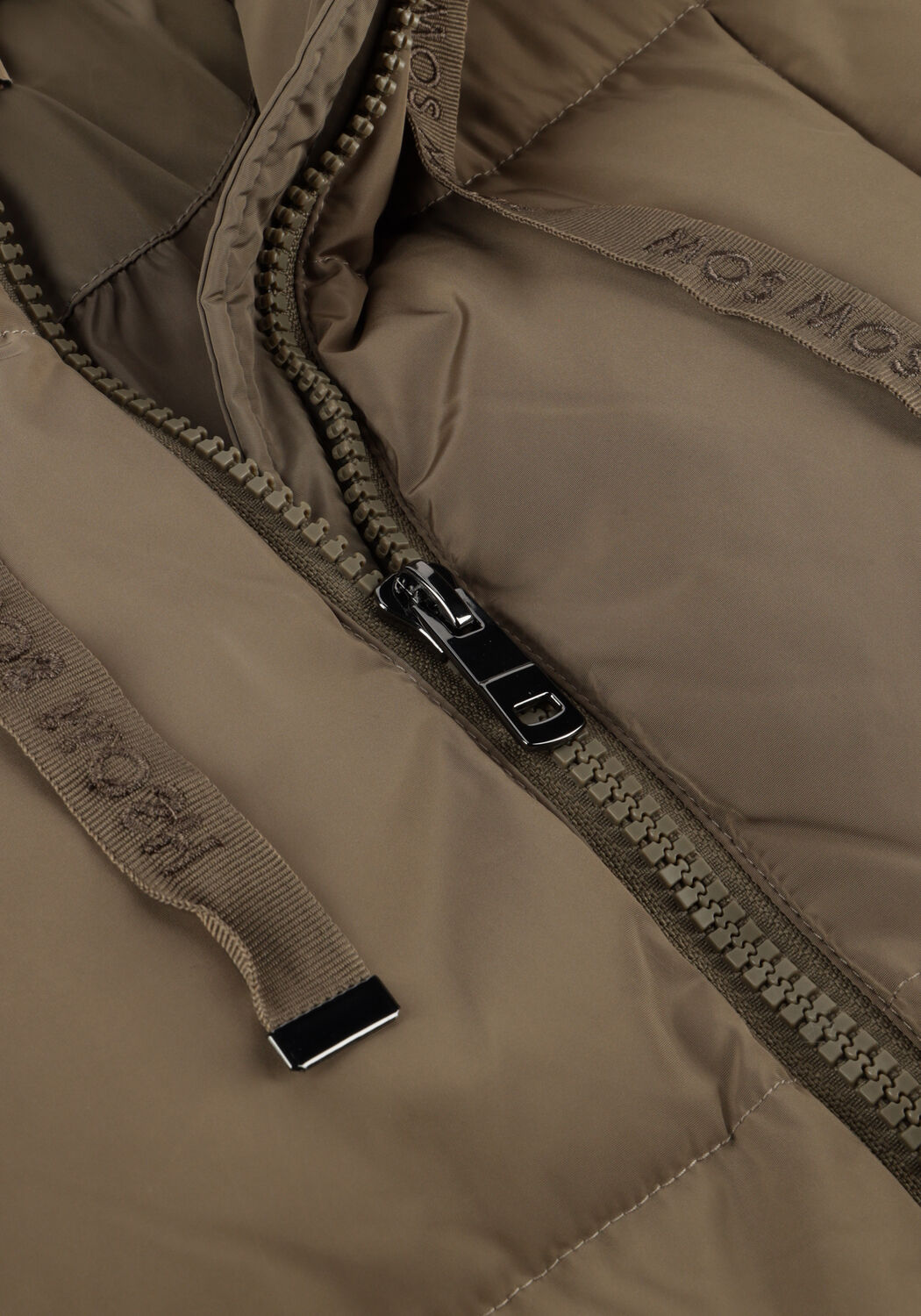 MOS MOSH Veste matelass&eacute; NOVA SQUARE DOWN COAT Kaki - large