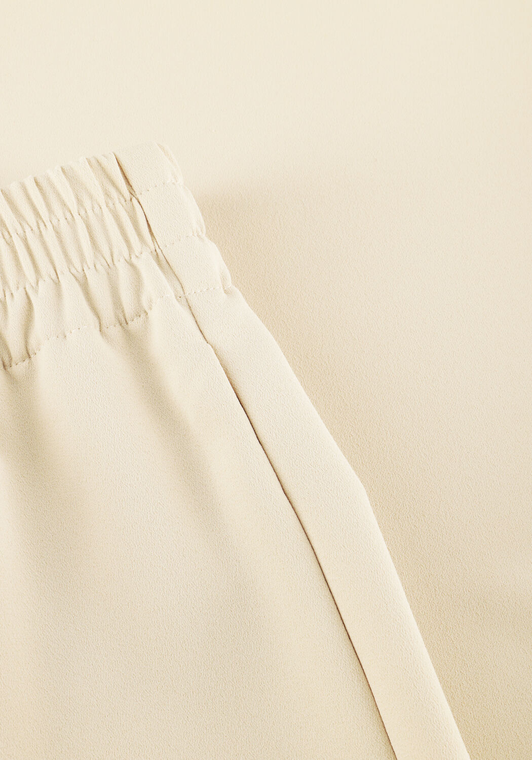 LINA LOCCHI Pantalon large LL-ALBERTINA Cr&egrave;me - large