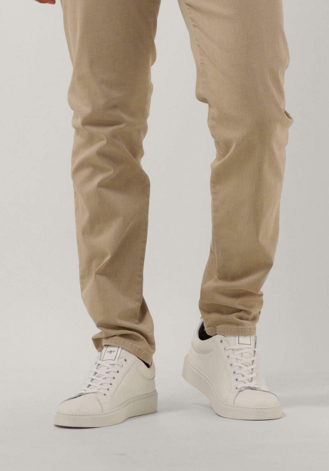 GIORGIO Baskets basses 58169 en blanc - large