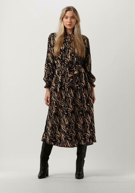 MOVES Robe midi LAVISA 2608 en beige - large