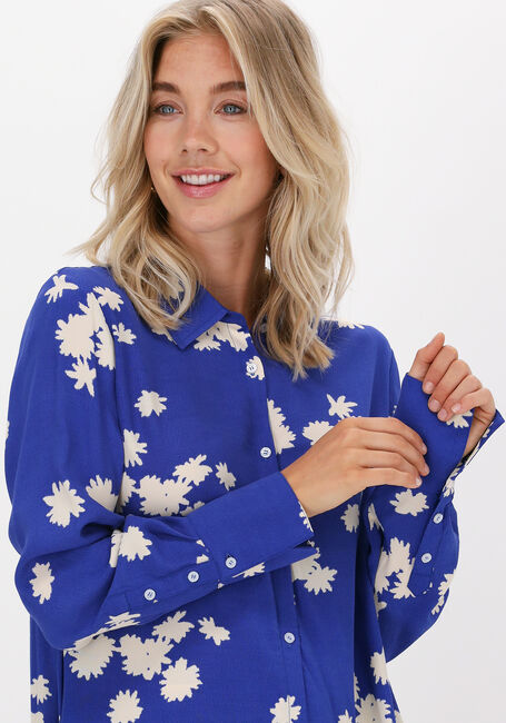 MODSTRÖM MINA PRINT SHIRT Blouses en bleu - large